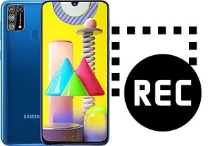 Record screen in Samsung Galaxy M31