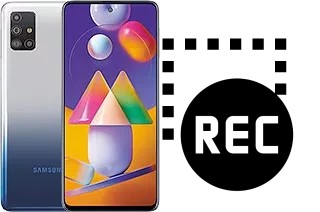 Record screen in Samsung Galaxy M31s