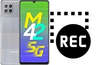 Record screen in Samsung Galaxy M42 5G