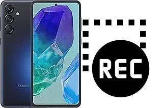 Record screen in Samsung Galaxy M55