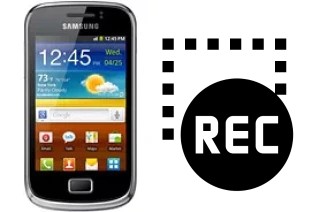 Record screen in Samsung Galaxy mini 2 S6500