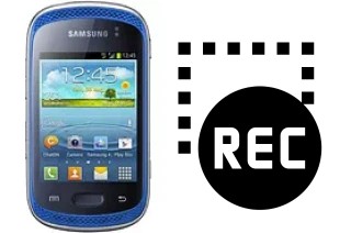 Record screen in Samsung Galaxy Music Duos S6012