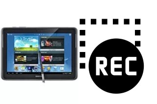 Record screen in Samsung Galaxy Note LTE 10.1 N8020