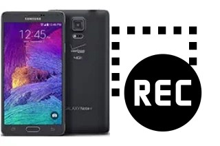 Record screen in Samsung Galaxy Note 4 (USA)