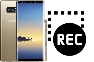 Record screen in Samsung Galaxy Note8