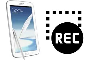 Record screen in Samsung Galaxy Note 8.0 Wi-Fi