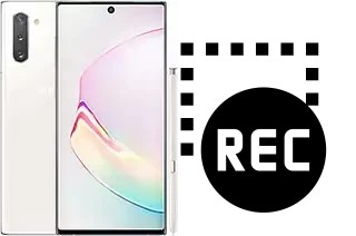 Record screen in Samsung Galaxy Note10 5G