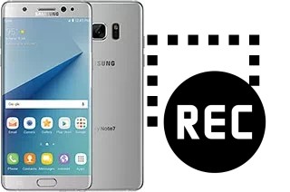 Record screen in Samsung Galaxy Note7 (USA)