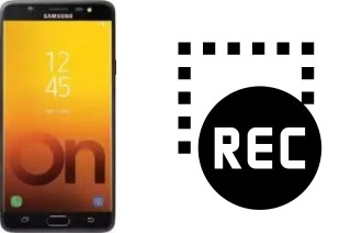 Record screen in Samsung Galaxy On Max