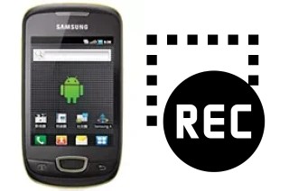 Record screen in Samsung Galaxy Pop i559