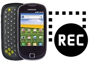 Record screen in Samsung Galaxy Q T589R