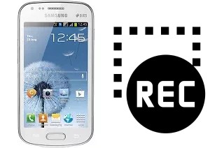 Record screen in Samsung Galaxy S Duos S7562