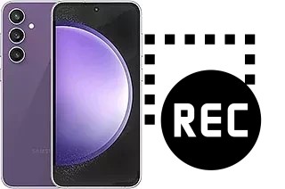 Record screen in Samsung Galaxy S23 FE