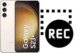 Record screen in Samsung Galaxy S23+