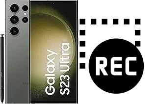 Record screen in Samsung Galaxy S23 Ultra