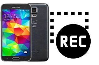 Record screen in Samsung Galaxy S5 (USA)