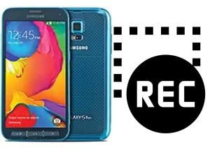 Record screen in Samsung Galaxy S5 Sport