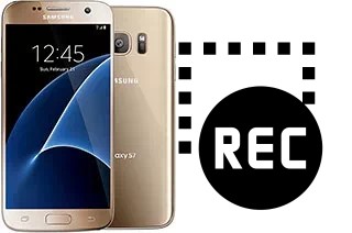 Record screen in Samsung Galaxy S7 (USA)