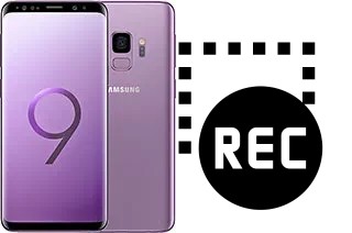 Record screen in Samsung Galaxy S9