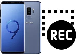 Record screen in Samsung Galaxy S9+