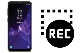 Record screen in Samsung Galaxy S9 SD845