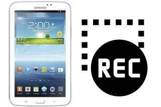 Record screen in Samsung Galaxy Tab 3 7.0 WiFi