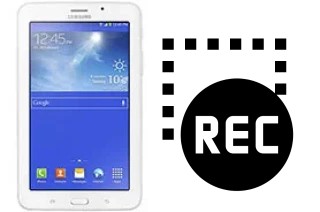 Record screen in Samsung Galaxy Tab 3 V