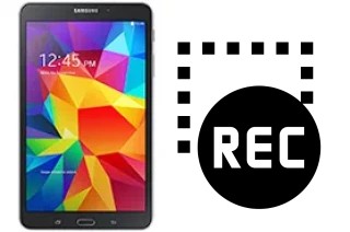 Record screen in Samsung Galaxy Tab 4 8.0 3G