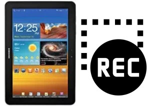 Record screen in Samsung Galaxy Tab 8.9 P7310