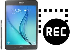 Record screen in Samsung Galaxy Tab A 8.0 & S Pen (2015)