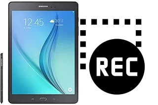 Record screen in Samsung Galaxy Tab A 9.7 & S Pen