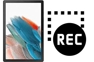 Record screen in Samsung Galaxy Tab A8 10.5 (2021)