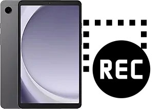 Record screen in Samsung Galaxy Tab A9