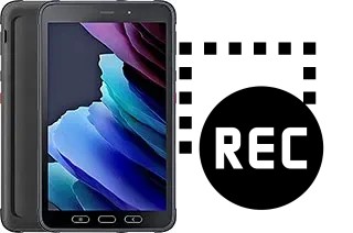 Record screen in Samsung Galaxy Tab Active3