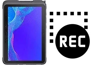 Record screen in Samsung Galaxy Tab Active4 Pro