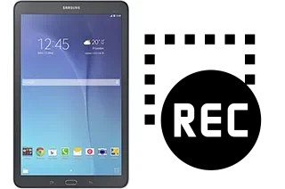 Record screen in Samsung Galaxy Tab E 9.6