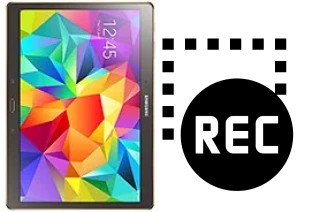 Record screen in Samsung Galaxy Tab S 10.5 LTE