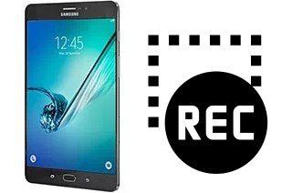 Record screen in Samsung Galaxy Tab S2 8.0 Wi-Fi SM-T713