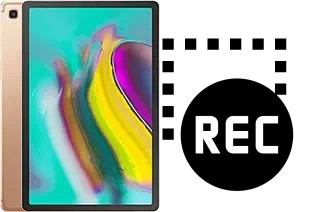 Record screen in Samsung Galaxy Tab S5e