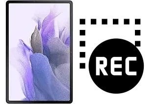 Record screen in Samsung Galaxy Tab S7 FE