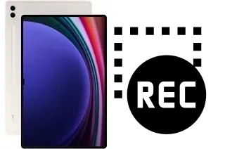Record screen in Samsung Galaxy Tab S9 Ultra