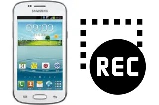 Record screen in Samsung Galaxy Trend II Duos S7572