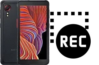 Record screen in Samsung Galaxy Xcover 5