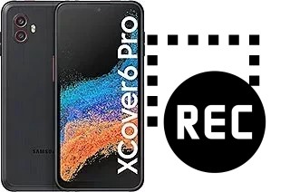 Record screen in Samsung Galaxy Xcover6 Pro