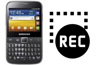 Record screen in Samsung Galaxy Y Pro B5510