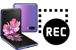 Record screen in Samsung Galaxy Z Flip 5G