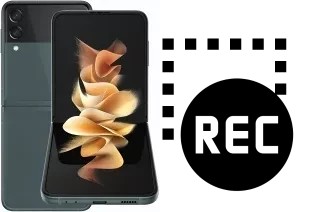 Record screen in Samsung Galaxy Z Flip3 5G