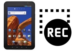 Record screen in Samsung P1010 Galaxy Tab Wi-Fi