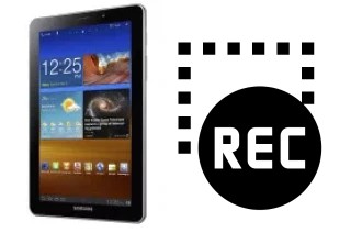 Record screen in Samsung P6800 Galaxy Tab 7.7