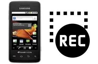 Record screen in Samsung Galaxy Prevail